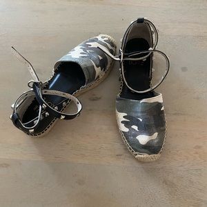 Walk and Love Camo Espadrilles